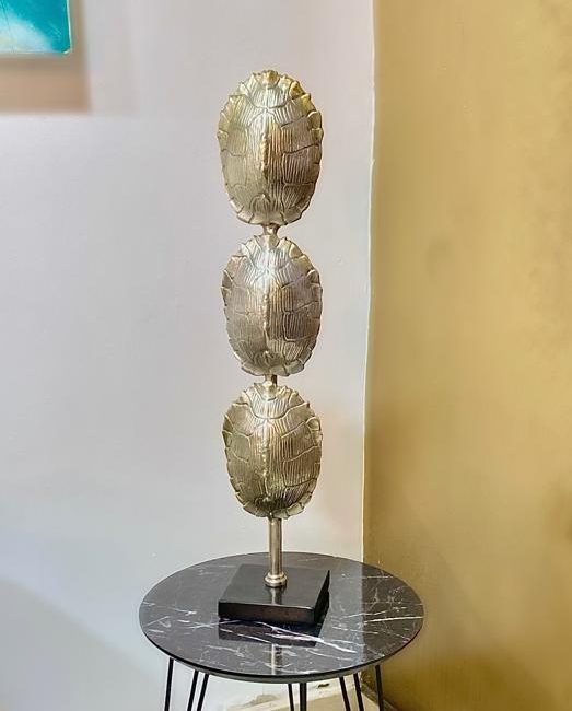 Escultura Triple Tortuga